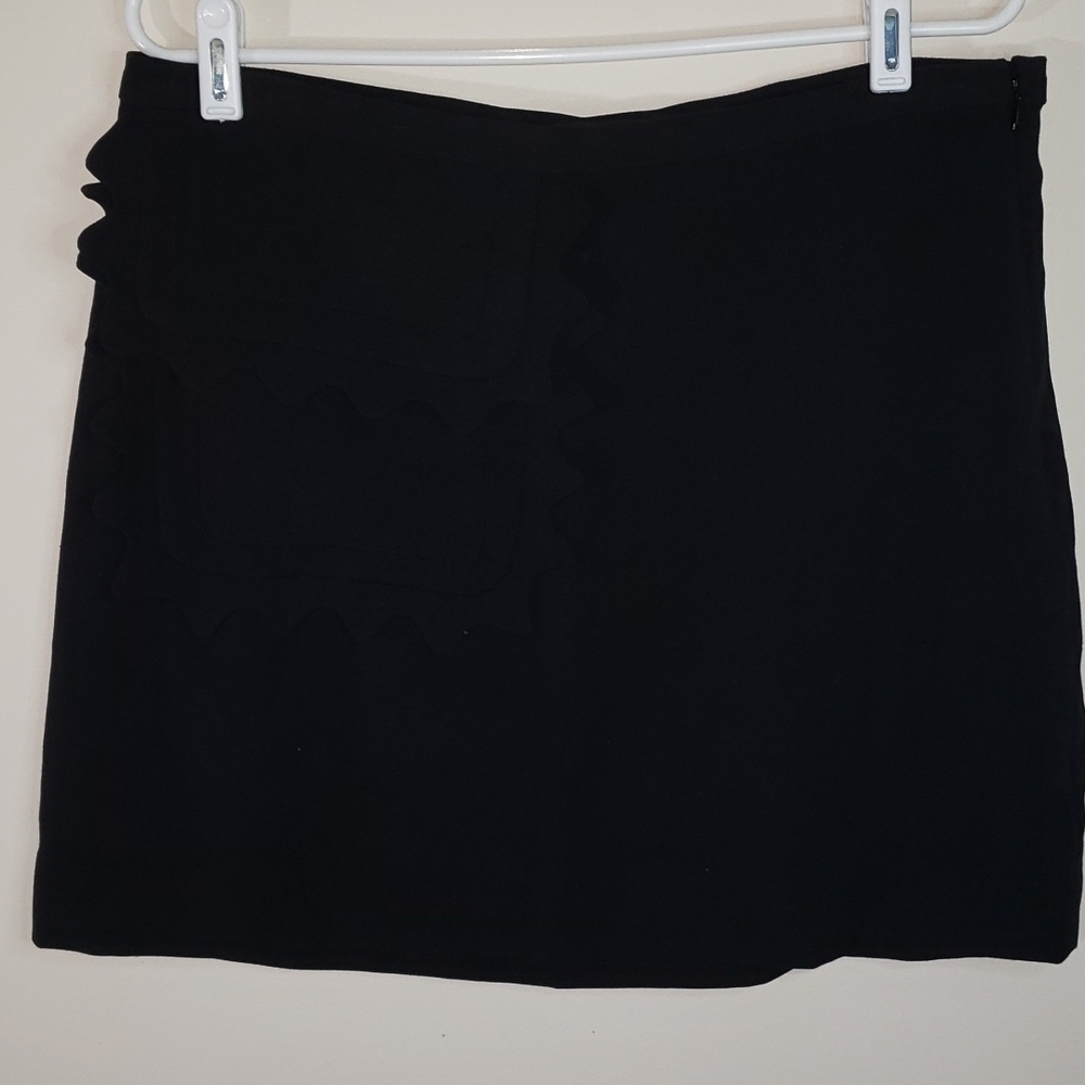 Victoria Beckham for Target Black Mini Skirt, Size Large